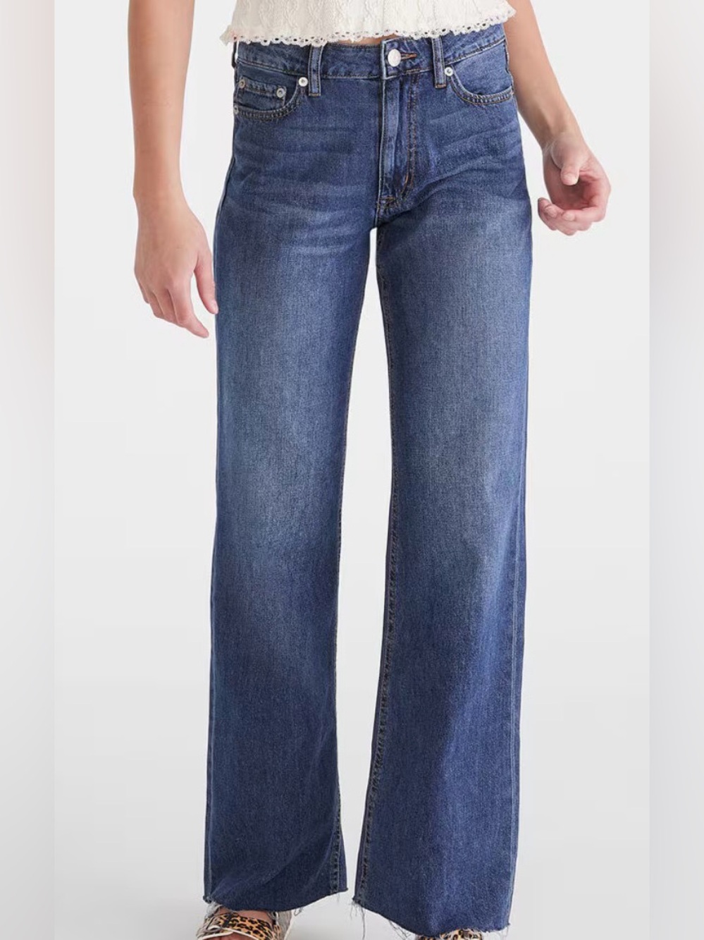 🌺AEROPOSTALE HIGH RISE WIDE LEG JEANS SIZE 6🌺